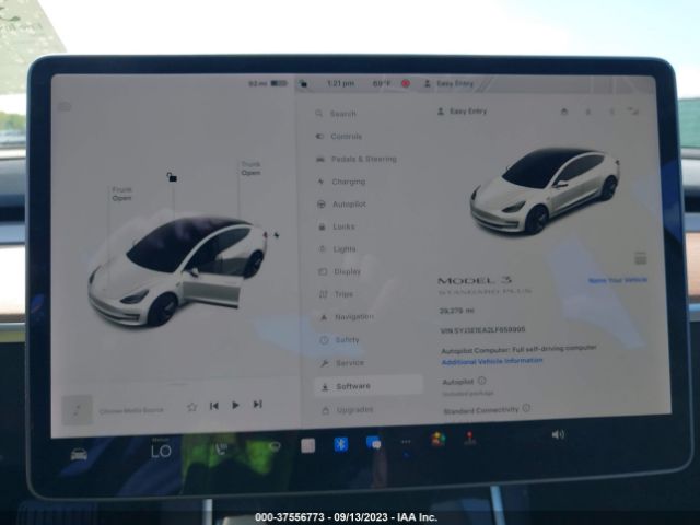 5YJ3E1EA2LF658995 Tesla Model 3 Standard Range