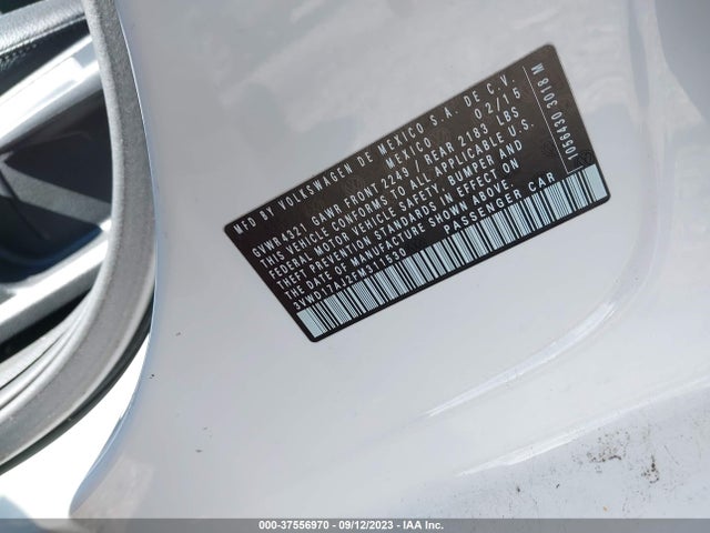 3VWD17AJ2FM311530 Volkswagen Jetta Sedan 1.8t Se