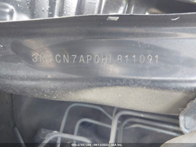 3N1CN7AP0HL811091 Nissan Versa Sedan S Plus