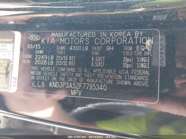 KNDJP3A52F7795340 KIA SOUL +