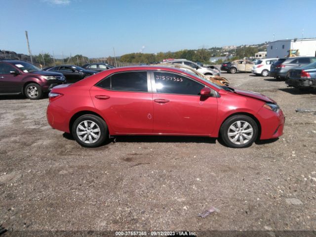 2T1BURHE2GC483458 Toyota COROLLA LE