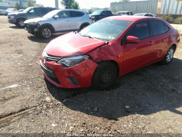 2T1BURHE2GC483458 Toyota COROLLA LE