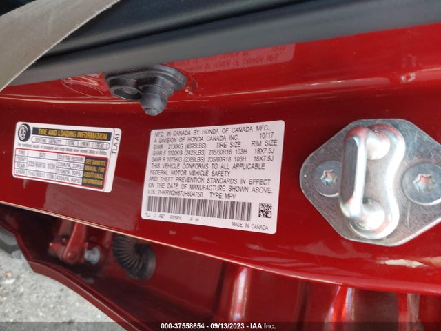 Honda CR-V EX 2018 2HKRW2H57JH604750 Image 9