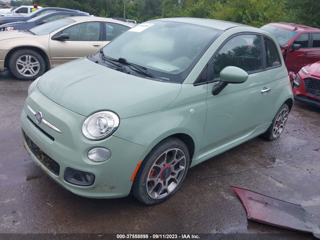 2012 FIAT 500 3C3CFFBRXCT385332 Photo 1
