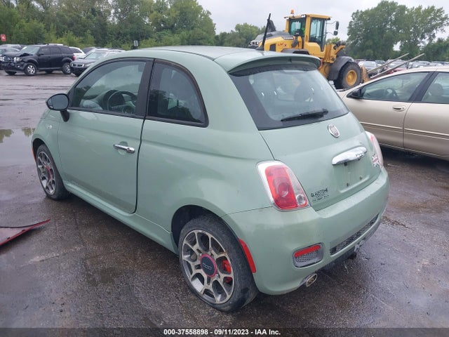2012 FIAT 500 3C3CFFBRXCT385332 Photo 2
