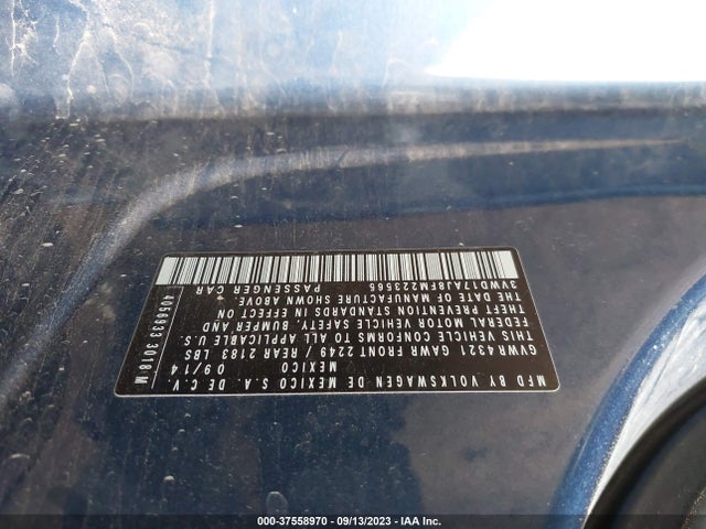 3VWD17AJ8FM223565 Volkswagen Jetta Sedan 1.8t Se