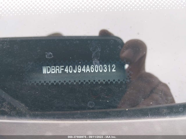 2004 MERCEDES-BENZ C-CLASS 1.8L VIN: WDBRF40J94A600312