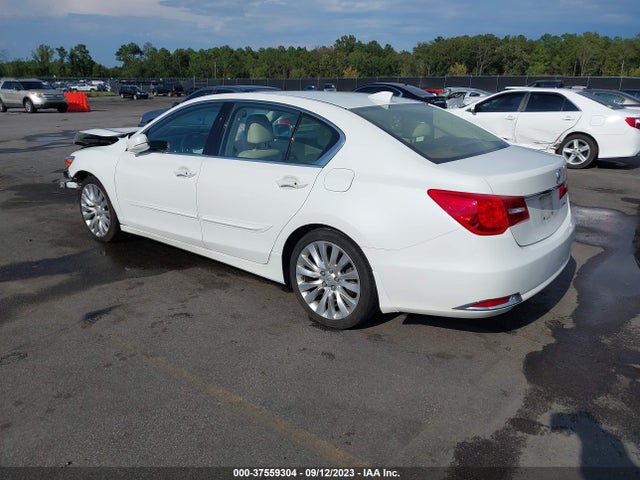 2014 ACURA RLX TECH PKG VIN: JH4KC1F56EC000453