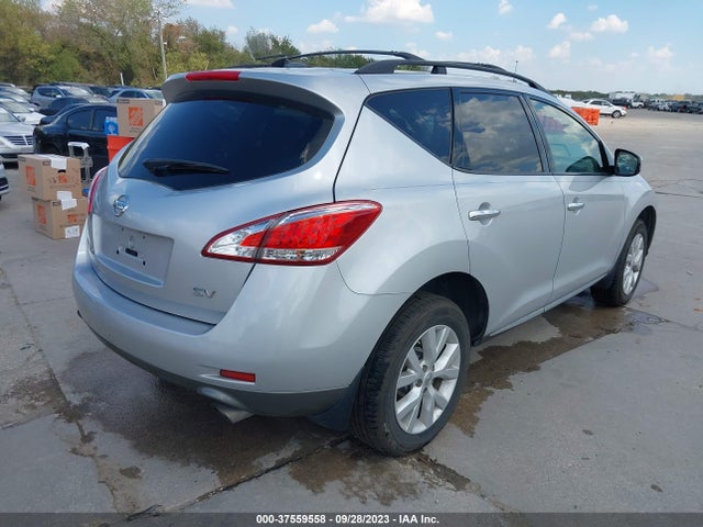 2012 NISSAN MURANO SV VIN: JN8AZ1MUXCW102229