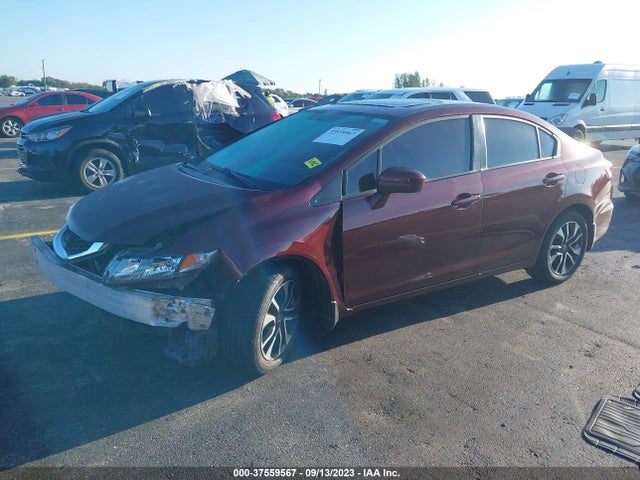 Honda CIVIC EX 2015 19XFB2F80FE071275 Image 2