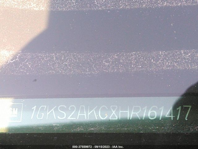 1GKS2AKC8HR161417 GMC YUKON SLE