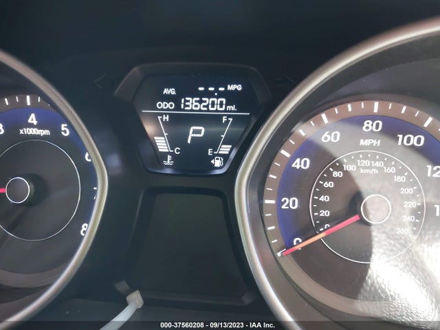 2013 HYUNDAI ELANTRA GLS PZEV VIN: 5NPDH4AE7DH188181