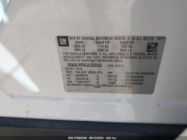 3GKALXEX6JL203302 GMC Terrain Denali