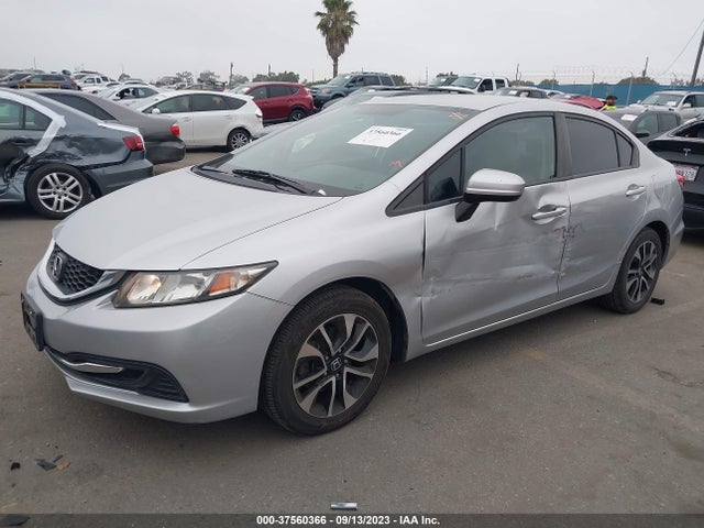 Honda Civic Sedan Lx 2014 19XFB2F56EE252434 Image 2