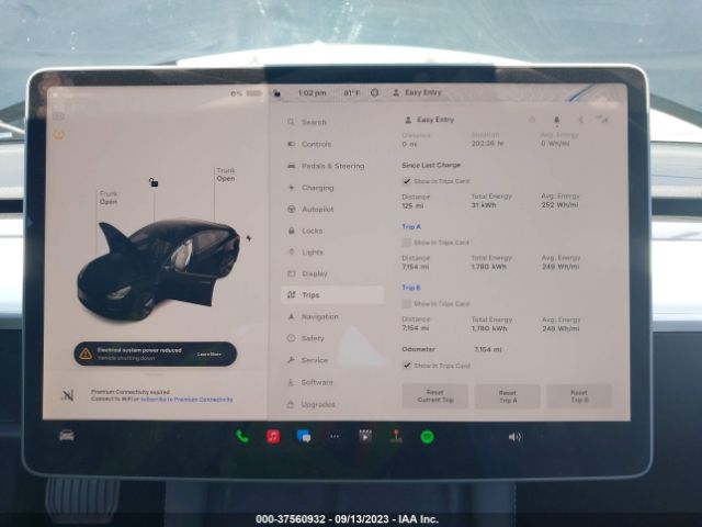 5YJ3E1EA2PF514644 Tesla MODEL 3