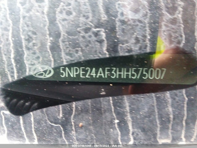 Hyundai Sonata 2.4l 2017 5NPE24AF3HH575007 Image 9