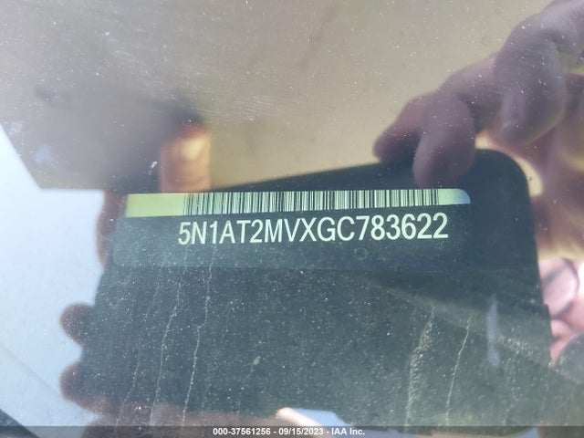 Nissan Rogue Sl 2016 5N1AT2MVXGC783622 Image 9