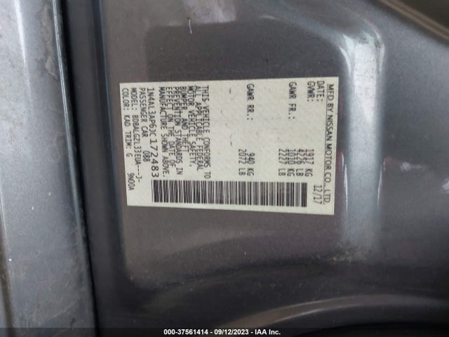 Nissan Altima 2.5 S 2018 1N4AL3AP6JC172483 Image 9