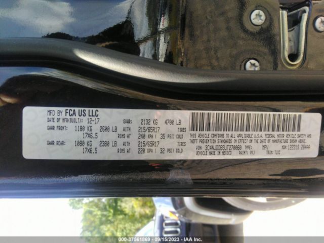 3C4NJDDB3JT270060 Jeep Compass Trailhawk