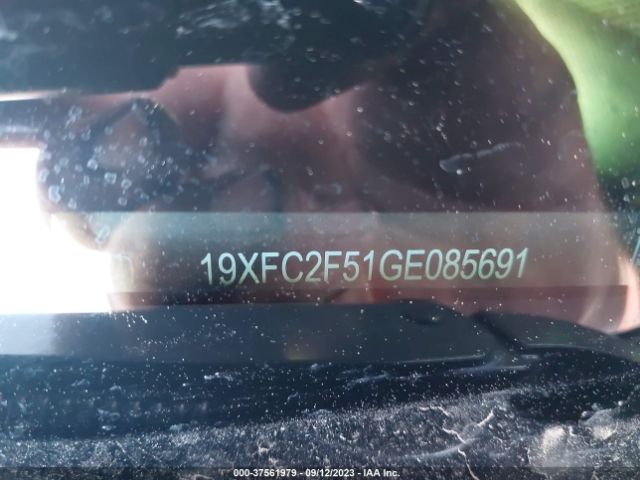 19XFC2F51GE085691 Honda Civic Sedan Lx