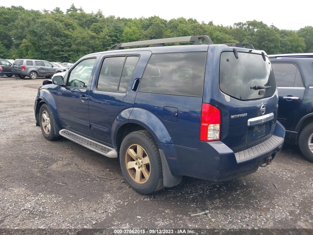 2009 NISSAN PATHFINDER SE VIN: 5N1AR18B79C611351