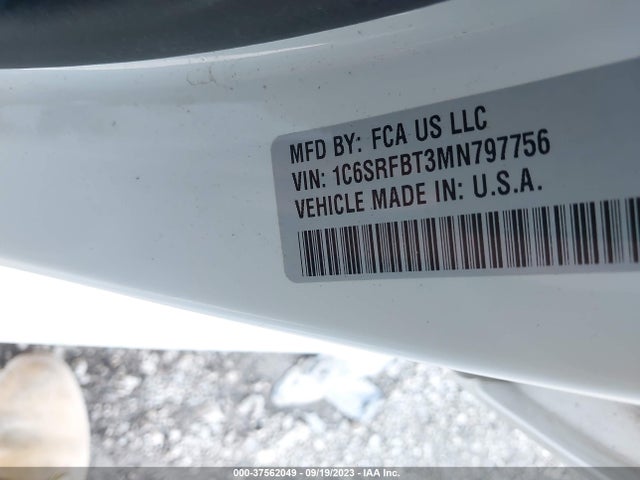 RAM 1500 Big Horn 2021 1C6SRFBT3MN797756 Image 9