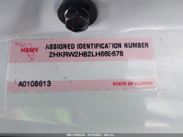 Honda Cr-v Ex-l 2020 2HKRW2H82LH669678 Image 9