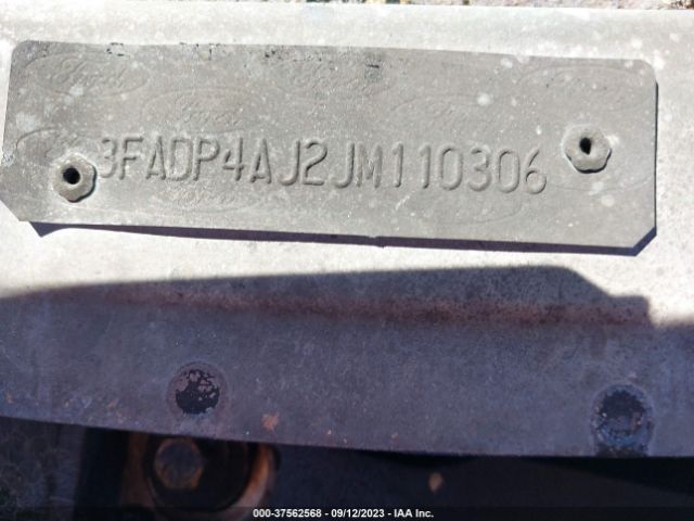 3FADP4AJ2JM110306 Ford FIESTA S