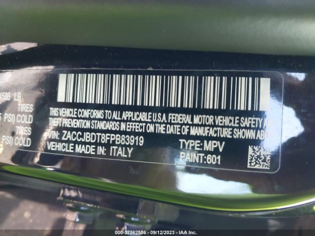 ZACCJBDT8FPB83919 Jeep Renegade Limited
