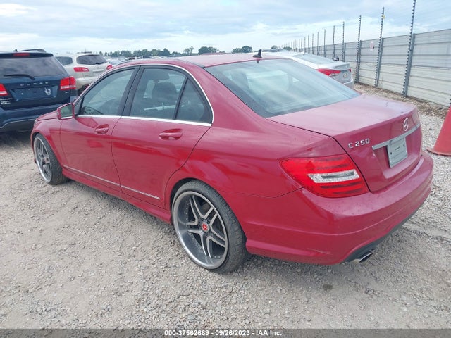 2013 MERCEDES-BENZ C-CLASS C 250 VIN: WDDGF4HB4DG097264