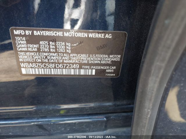 WBA8Z5C58FD672349 BMW 3 Series Gran Turismo 328i Xdrive