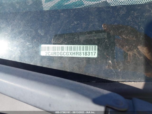 2C4RDGCGXHR818317 Dodge Grand Caravan Sxt