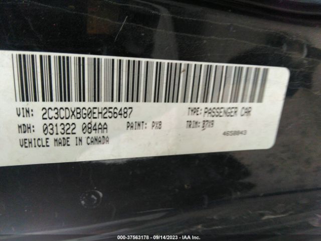 2C3CDXBG0EH256487 Dodge Charger Se