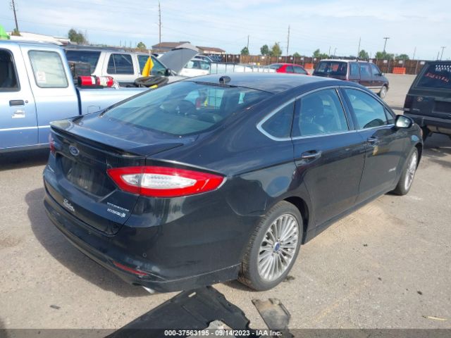 3FA6P0RUXER172660 Ford Fusion Titanium Hybrid