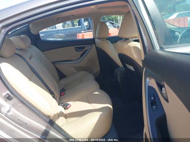2013 HYUNDAI ELANTRA LIMITED PZEV VIN: 5NPDH4AE1DH313644