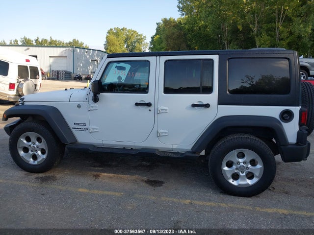 2012 JEEP WRANGLER UNLIMITED SPORT VIN: 1C4BJWDG3CL243563