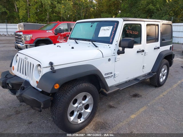 2012 JEEP WRANGLER UNLIMITED SPORT VIN: 1C4BJWDG3CL243563