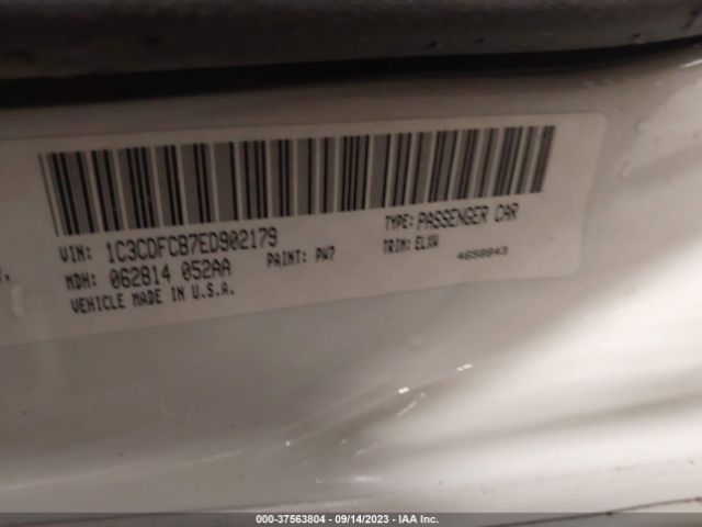 1C3CDFCB7ED902179 Dodge Dart Limited