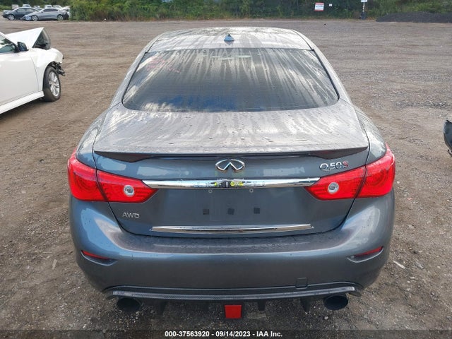 JN1FV7ARXGM451539 Infiniti Q50 3.0t Red Sport 400