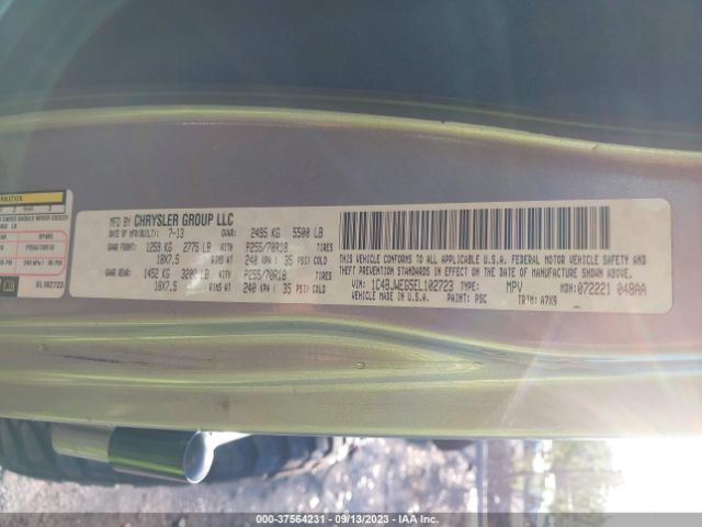 1C4BJWEG5EL102723 Jeep Wrangler Unlimited Sahara
