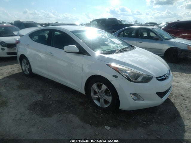 2013 HYUNDAI ELANTRA GLS VIN: 5NPDH4AE6DH387402