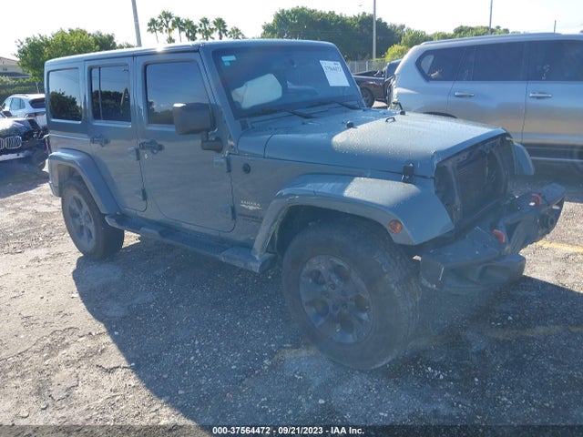 2014 JEEP WRANGLER UNLIMITED SAHARA VIN: 1C4HJWEG3EL116565