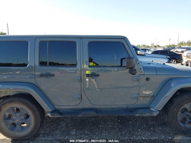 2014 JEEP WRANGLER UNLIMITED SAHARA VIN: 1C4HJWEG3EL116565