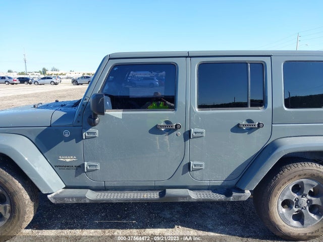 2014 JEEP WRANGLER UNLIMITED SAHARA VIN: 1C4HJWEG3EL116565