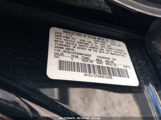 JN1BJ1CP4HW015455 Nissan Rogue Sport Sl