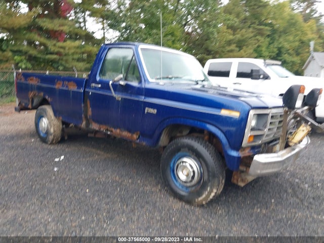 1984 FORD F250 VIN: 2FTHF26GXECA23917