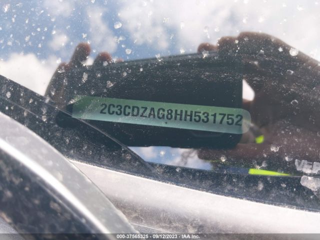 2C3CDZAG8HH531752 Dodge Challenger Sxt