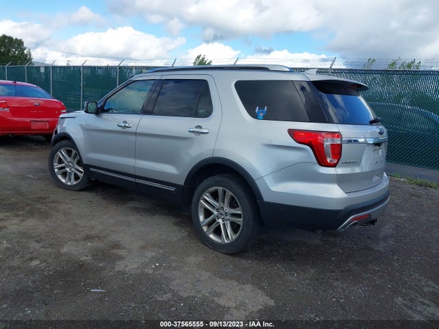 2017 FORD EXPLORER LIMITED VIN: 1FM5K8F81HGD81870