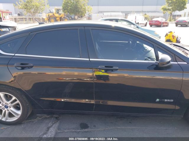 3FA6P0LU7JR133351 Ford Fusion Hybrid Se