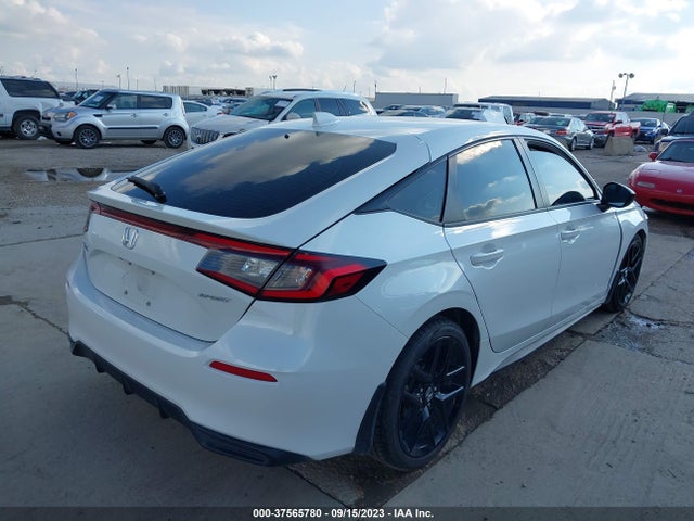 2022 HONDA CIVIC HATCHBACK SPORT VIN: 19XFL2H87NE024348